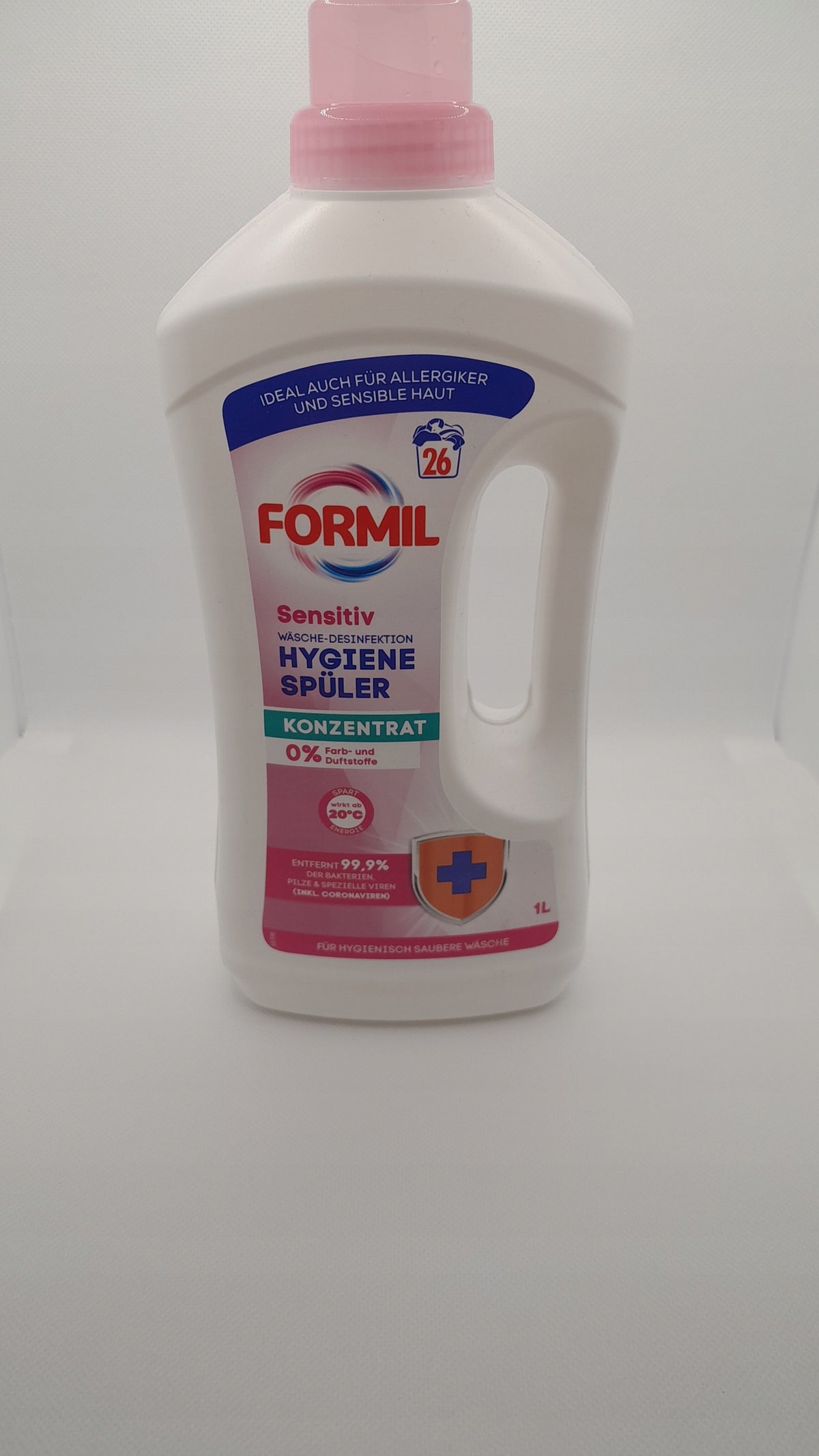 Formil Concentrate Sensitiv Hygienic softener 26 pr 1L from Germany