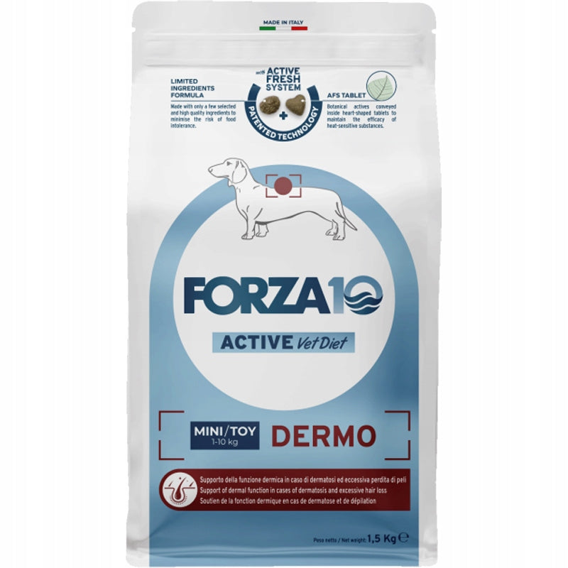 Forza10 Dermo Active Mini & Toy for Dog 1,5kg Dry Food