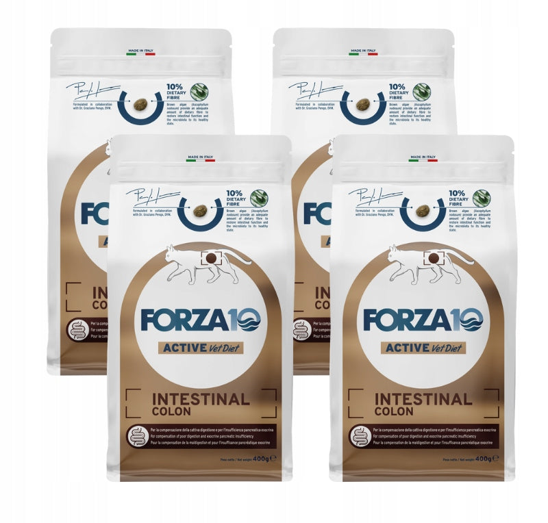 Forza10 Intestinal Colon Cat Food 4 x 400g