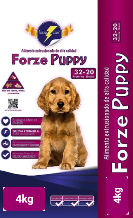 Forze Puppy 51% meat. Non-GMO. 4kg