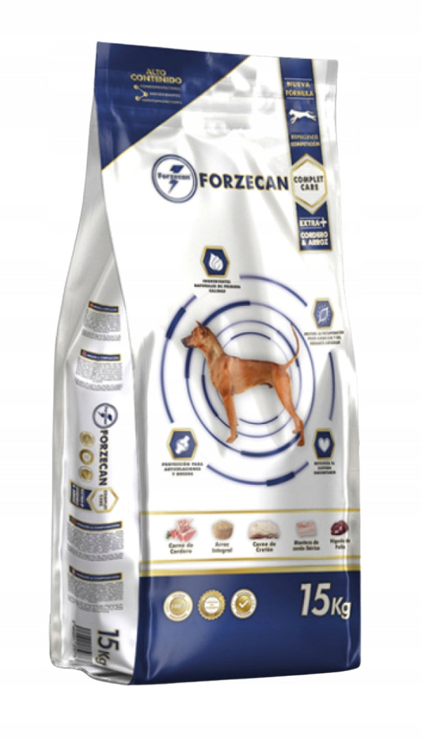 Forzecan Premium Lamb & Rice 15kg. 5200 kcal