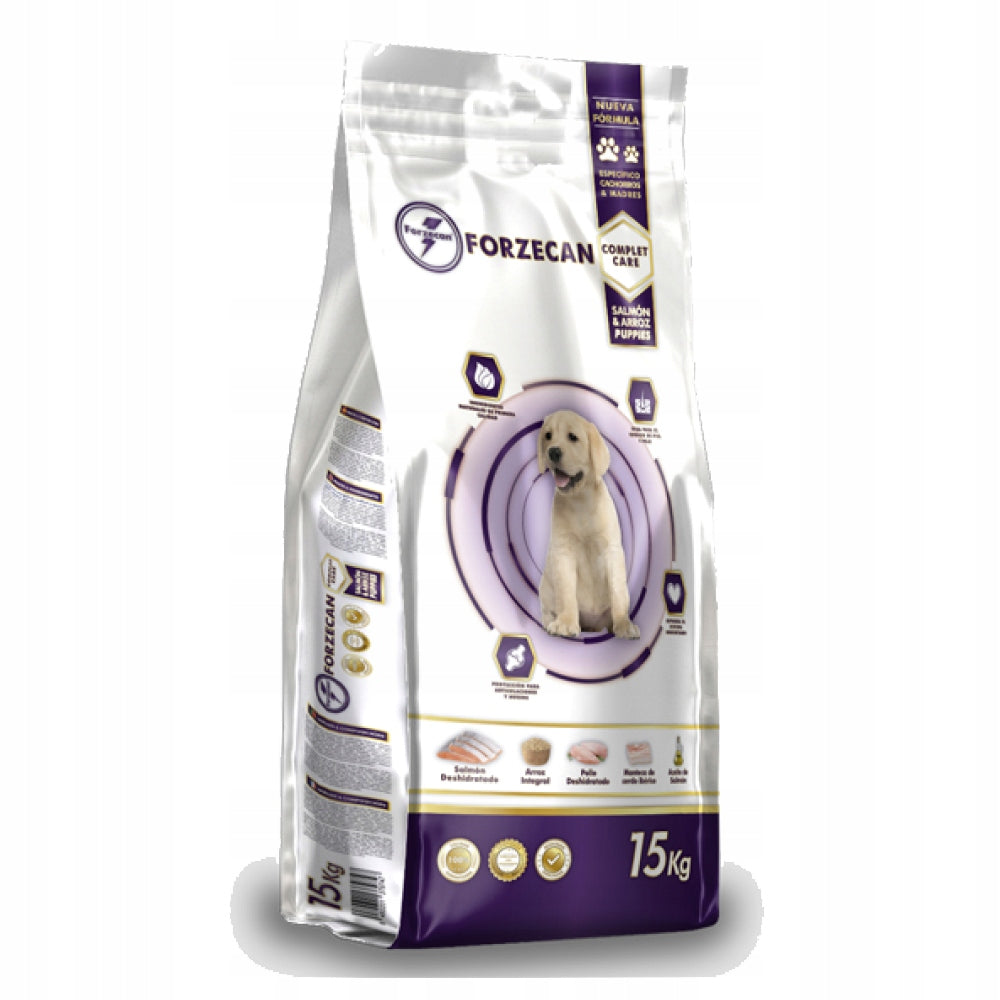 Forzecan Premium Salmon & Rice Puppy 15kg. 59%
