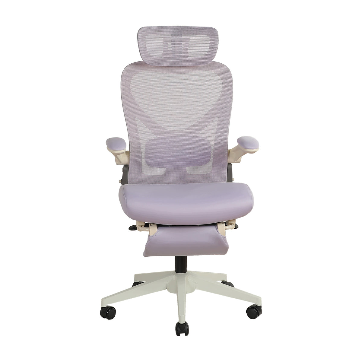 Fotel Biurowy Ergonomiczny Krzesło Biurowe Obrotowe Składane z Podnóżkiem Manufacturer code 0754208083777