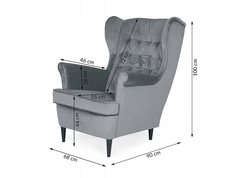 Sessel Signal Furniture Harry, beige 