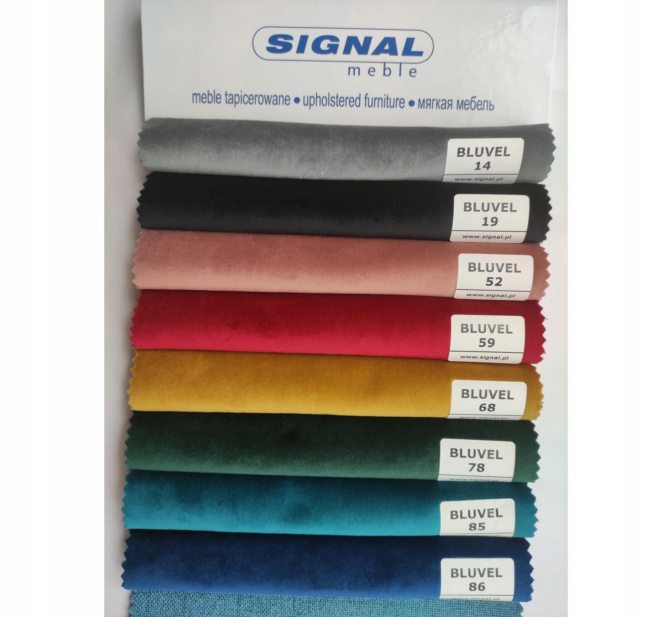 Fotelis Signal Meble Lady, mėlynas