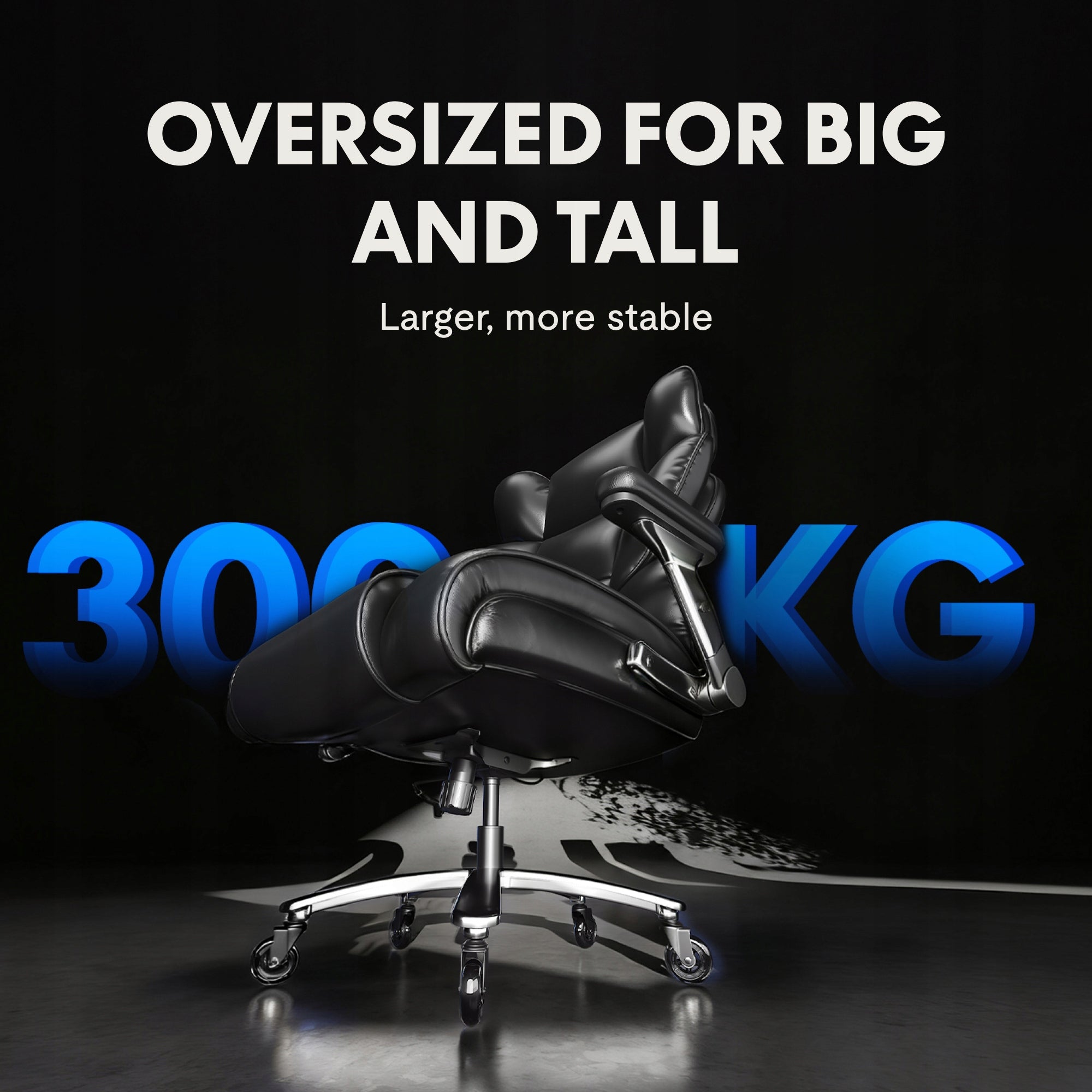 Fotel gabinetowy biurowy 300kg Flexispot OS4 podparcie lędźwiowe ekoskóra Manufacturer code YZ725