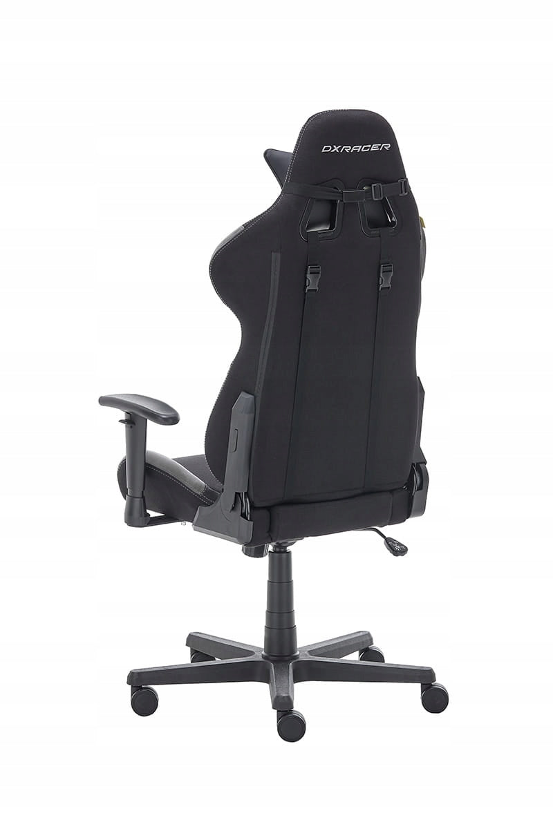 Žaidimų kėdė MC Akcent DX Racer 5, juoda/pilka