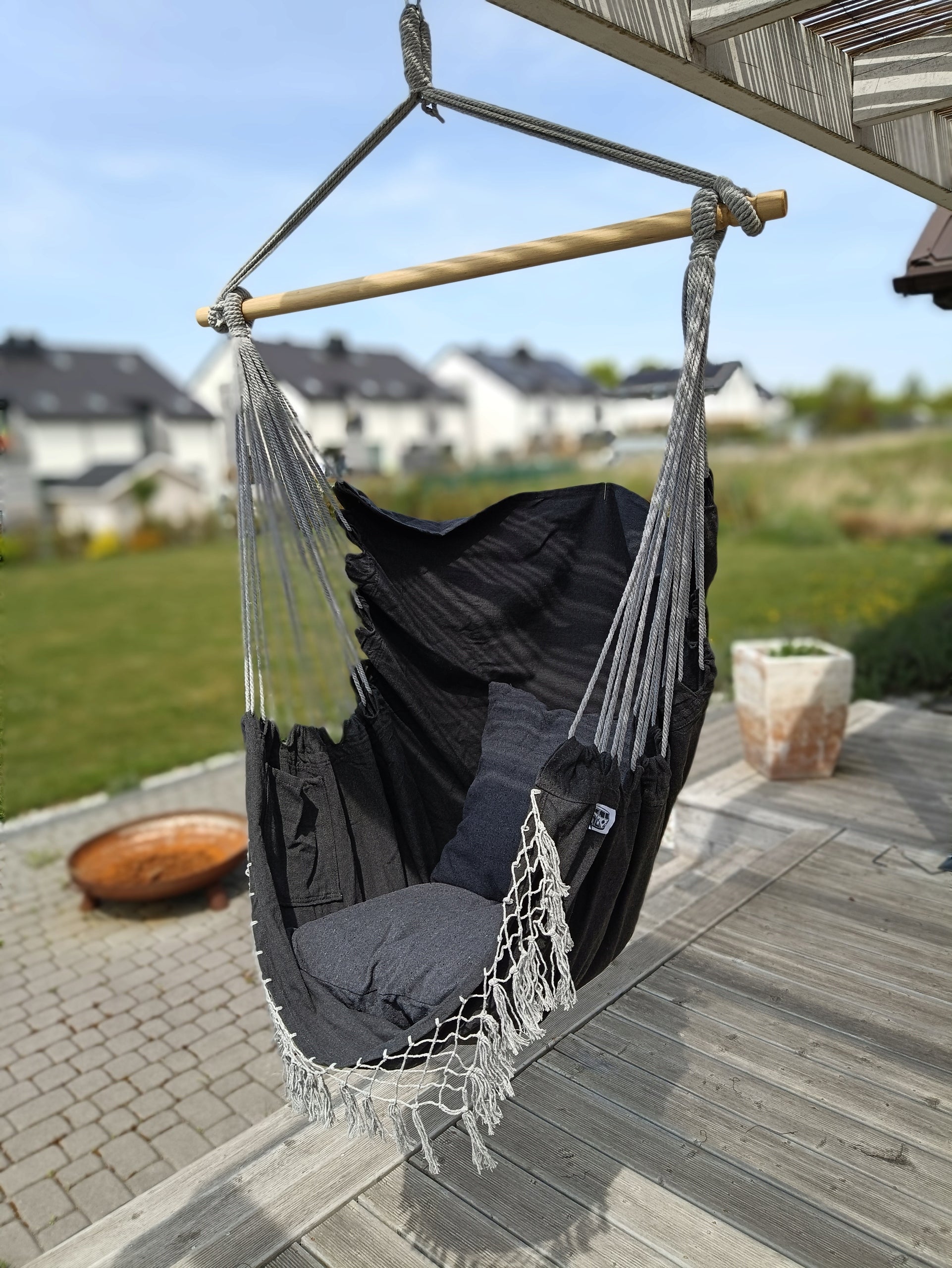 Nestschaukel des Schwarzstorchs 