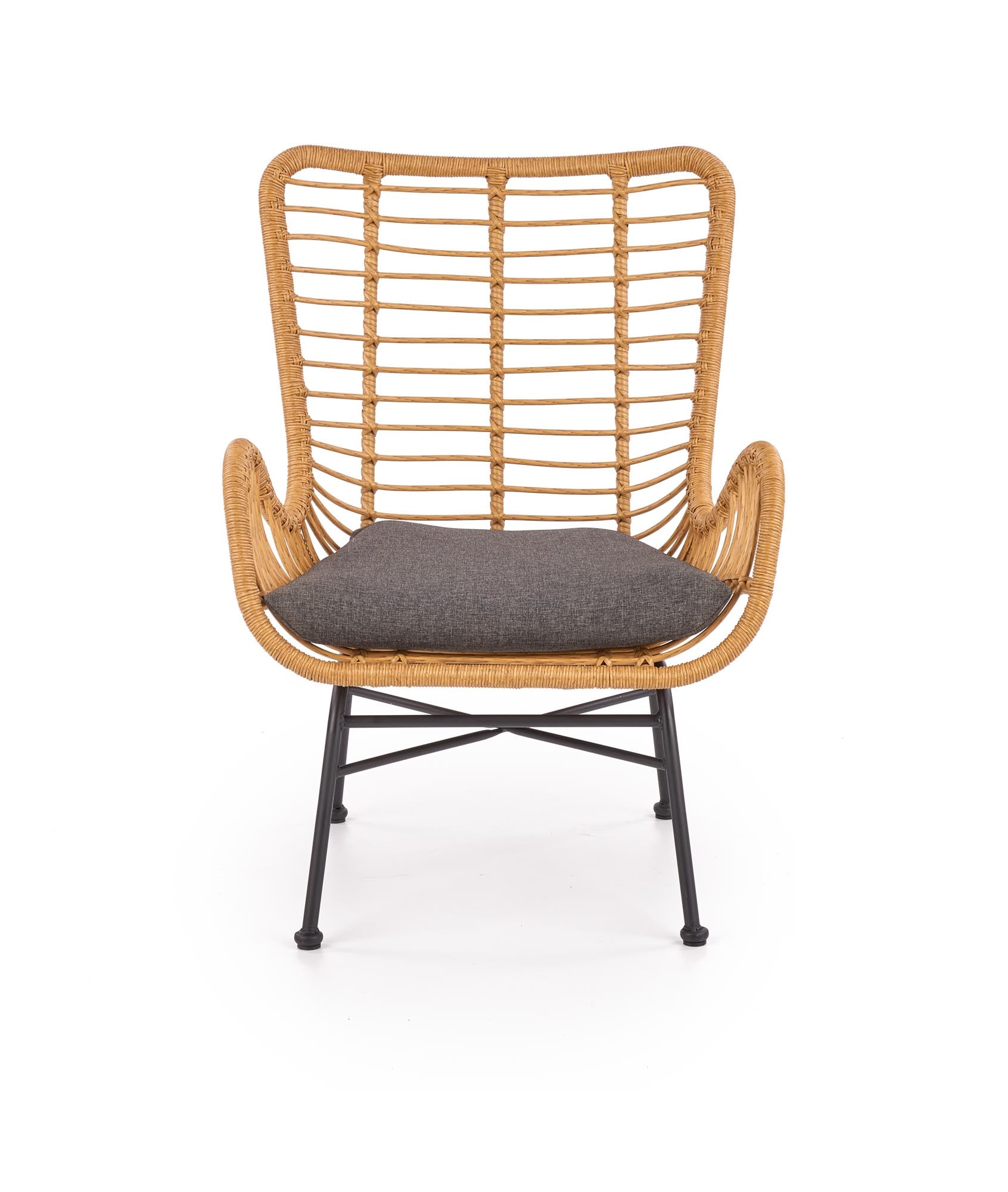Set mit 4 Outdoor-Sesseln Halmar Ikaro, braun 