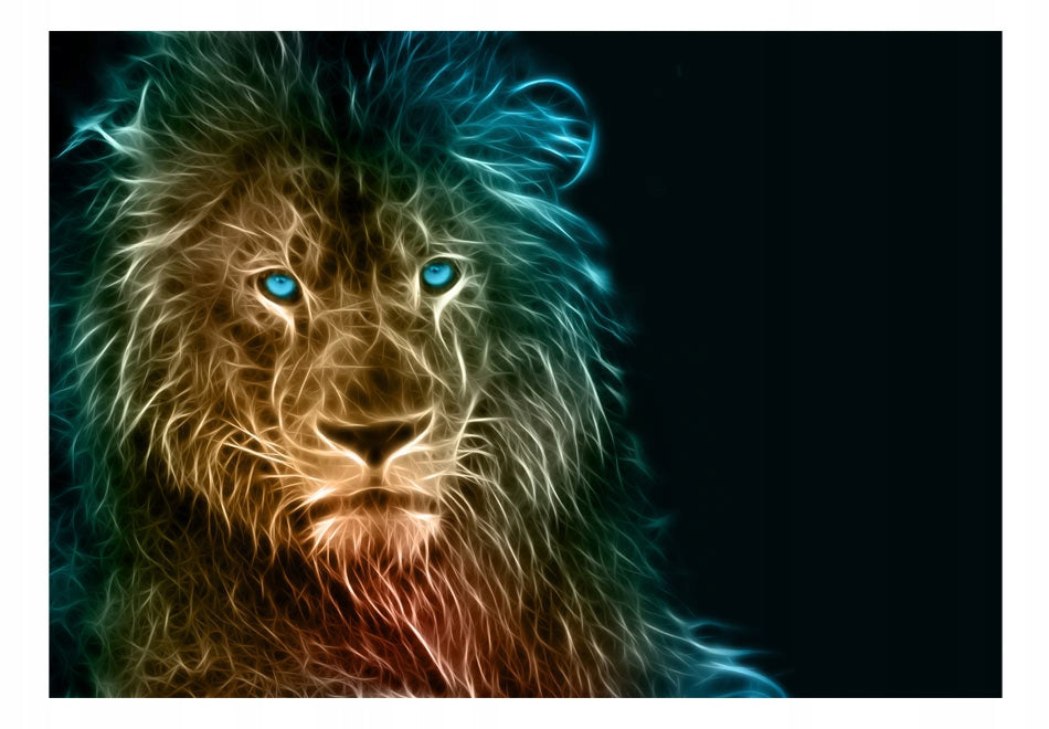 Fototapetas - Abstract lion