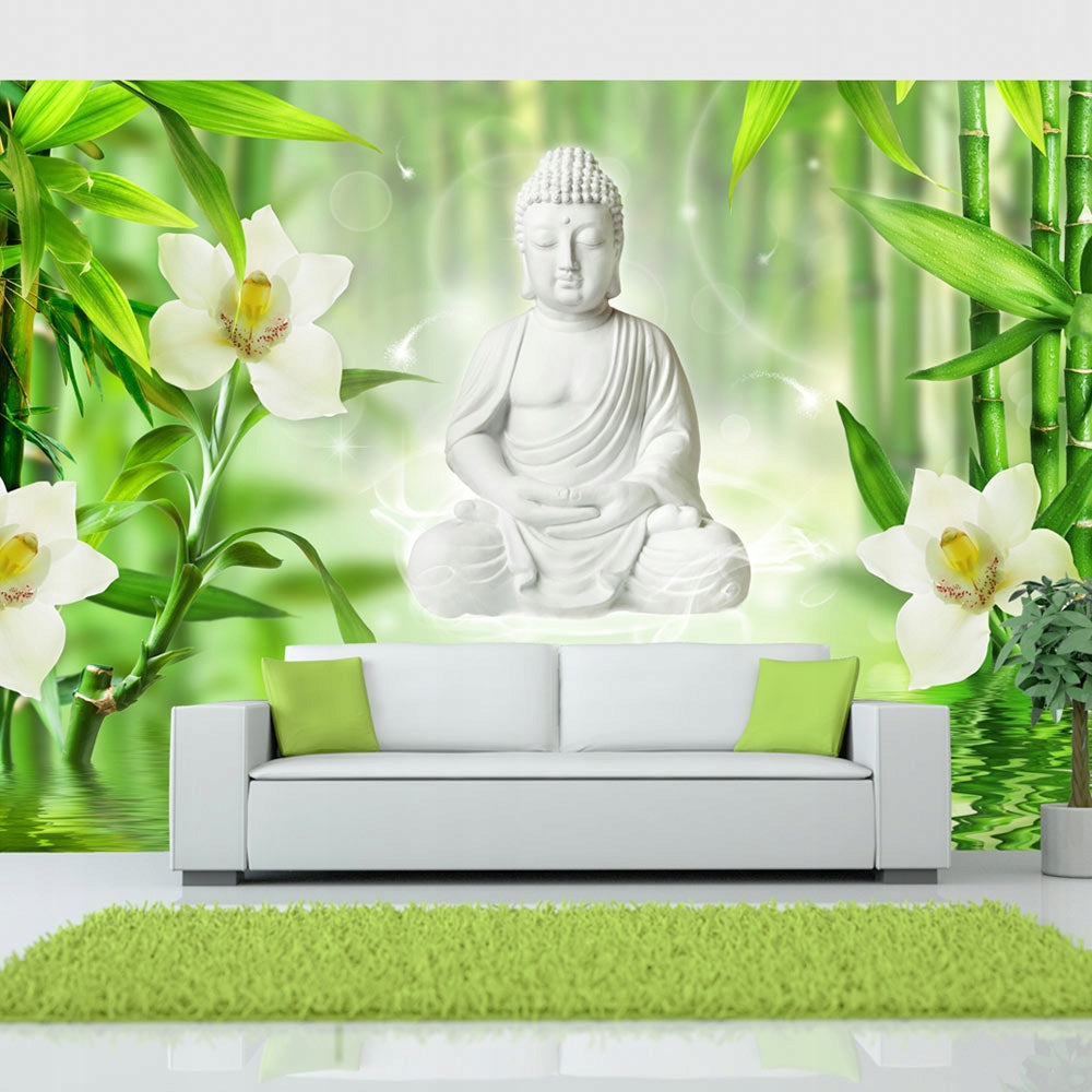 Fototapeta - Buddha und Natur 