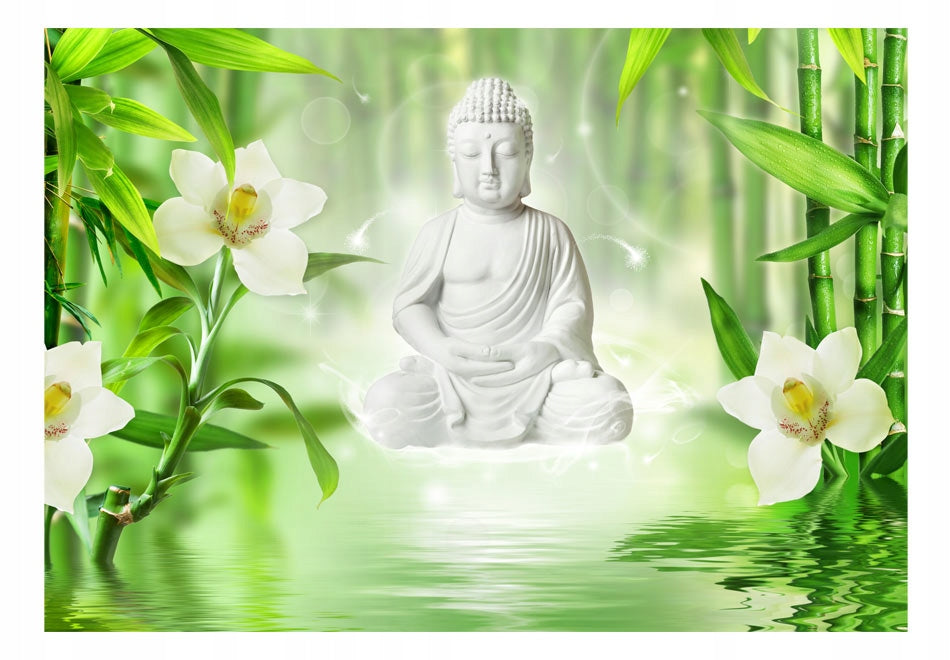 Fototapeta - Buddha und Natur 