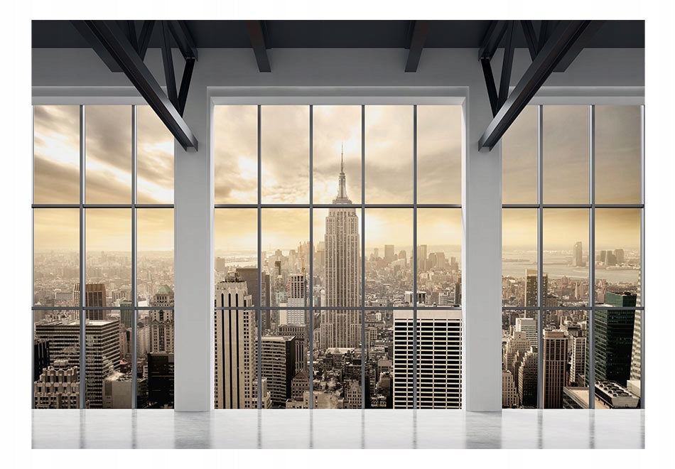 Fototapetas - Clouds over New York City