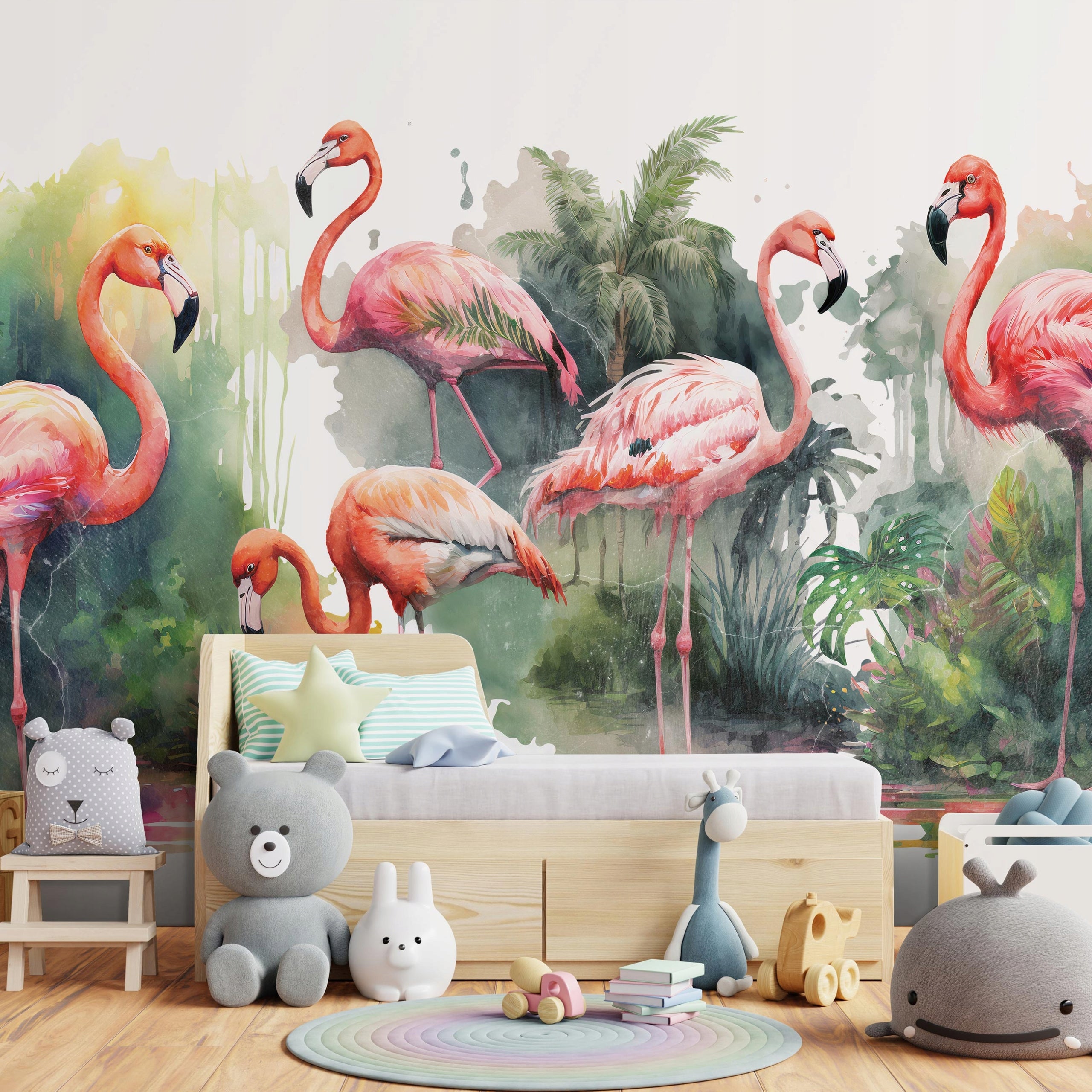 Fototapete Flamingo 