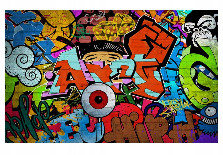 Fototapete - Graffiti-Kunst 