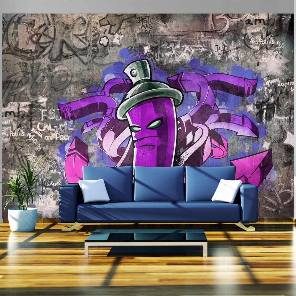 Fototapet - Graffiti-Sprühdose 