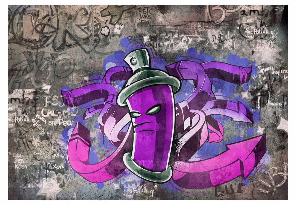 Fototapet - Graffiti-Sprühdose 