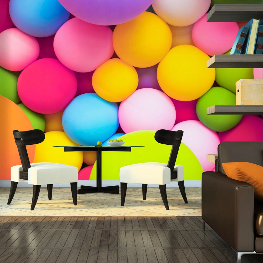 Fototapete - Bunte Kugeln 