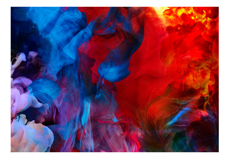 Fototapetas - Colored flames