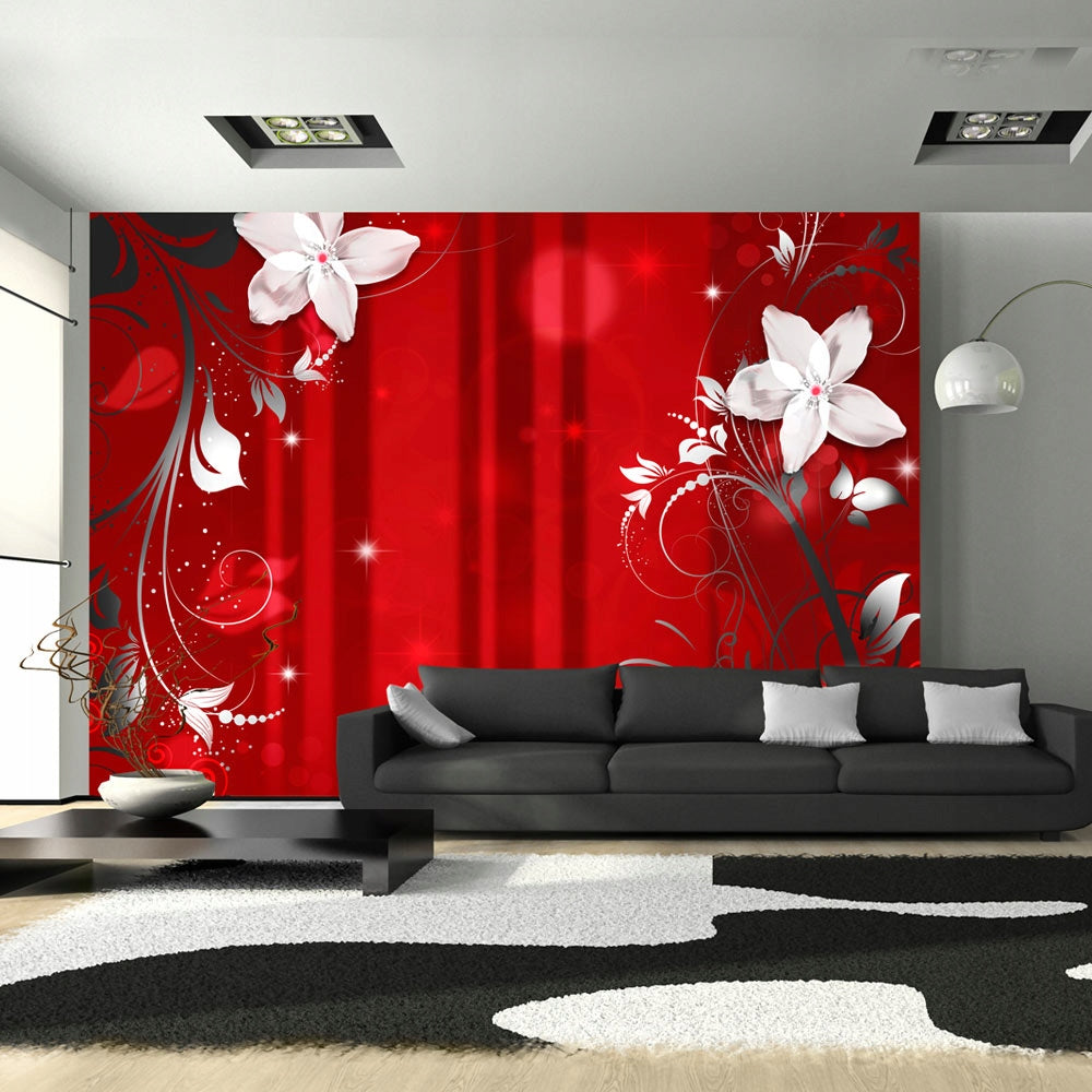 Fototapetas - Flowering scarlet