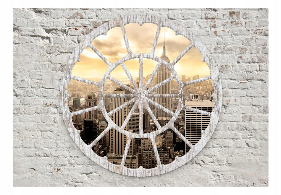 Fototapeta – New York: Ein Blick durch das Fenster 