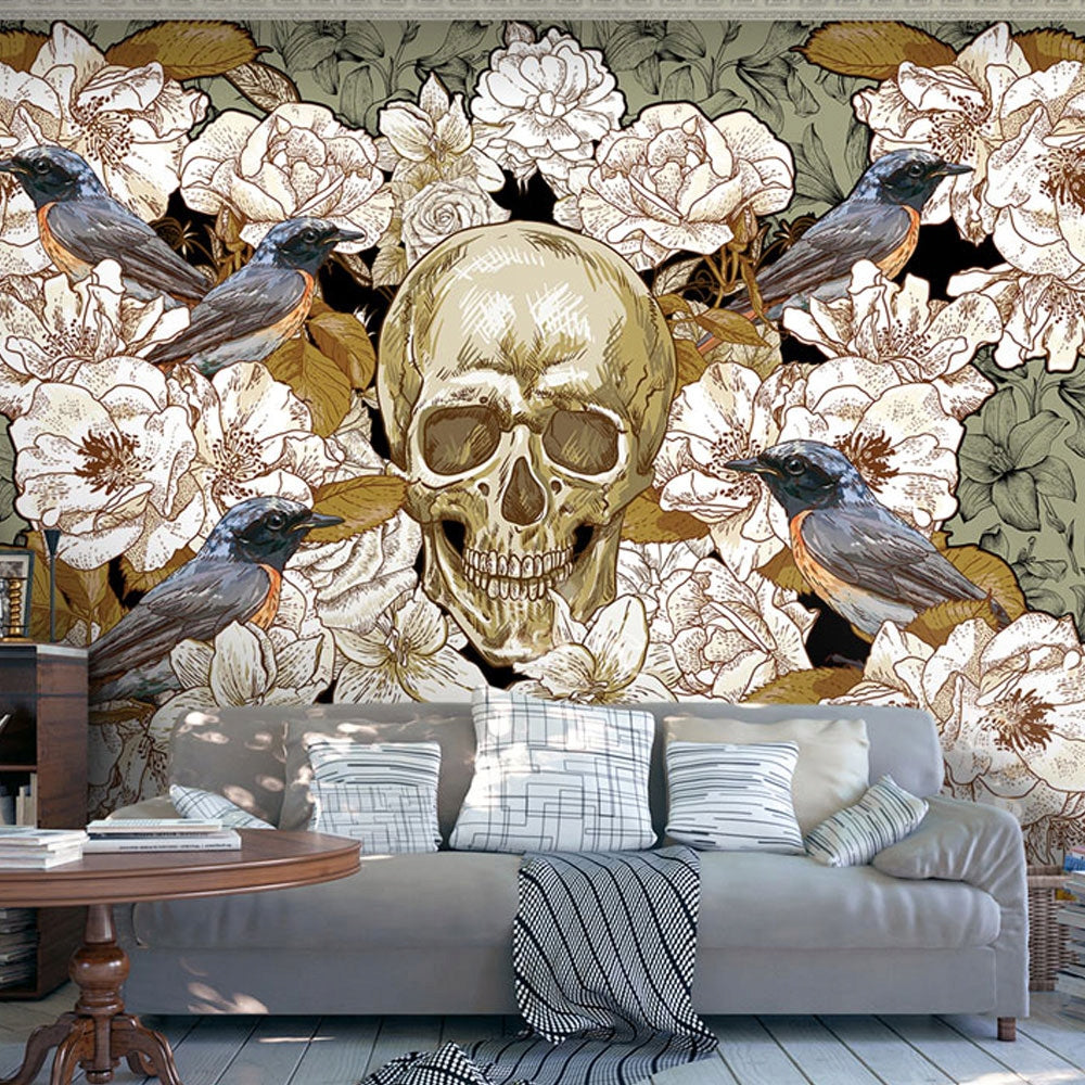 Fototapeta - Unter Blumen 