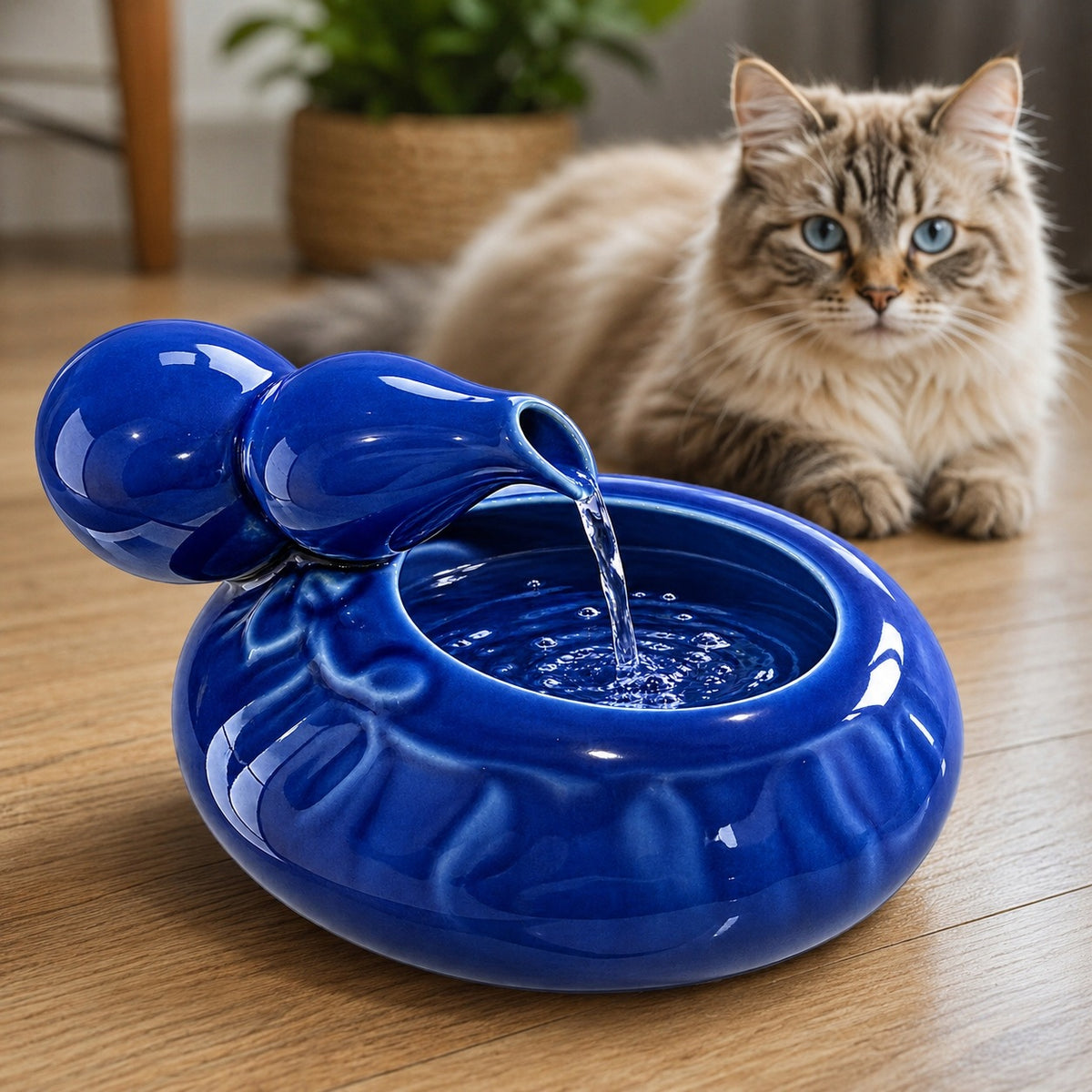 Fountain Cat Drinker Ceramic YF180 Bowl Automatic Drinker Packaging status original