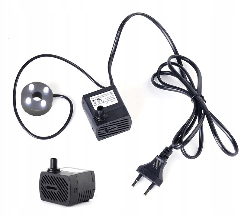 Fountain Pump with Flow Control and LED Lighting - 180 l/h, 50 cm EAN (GTIN) 5908272660012