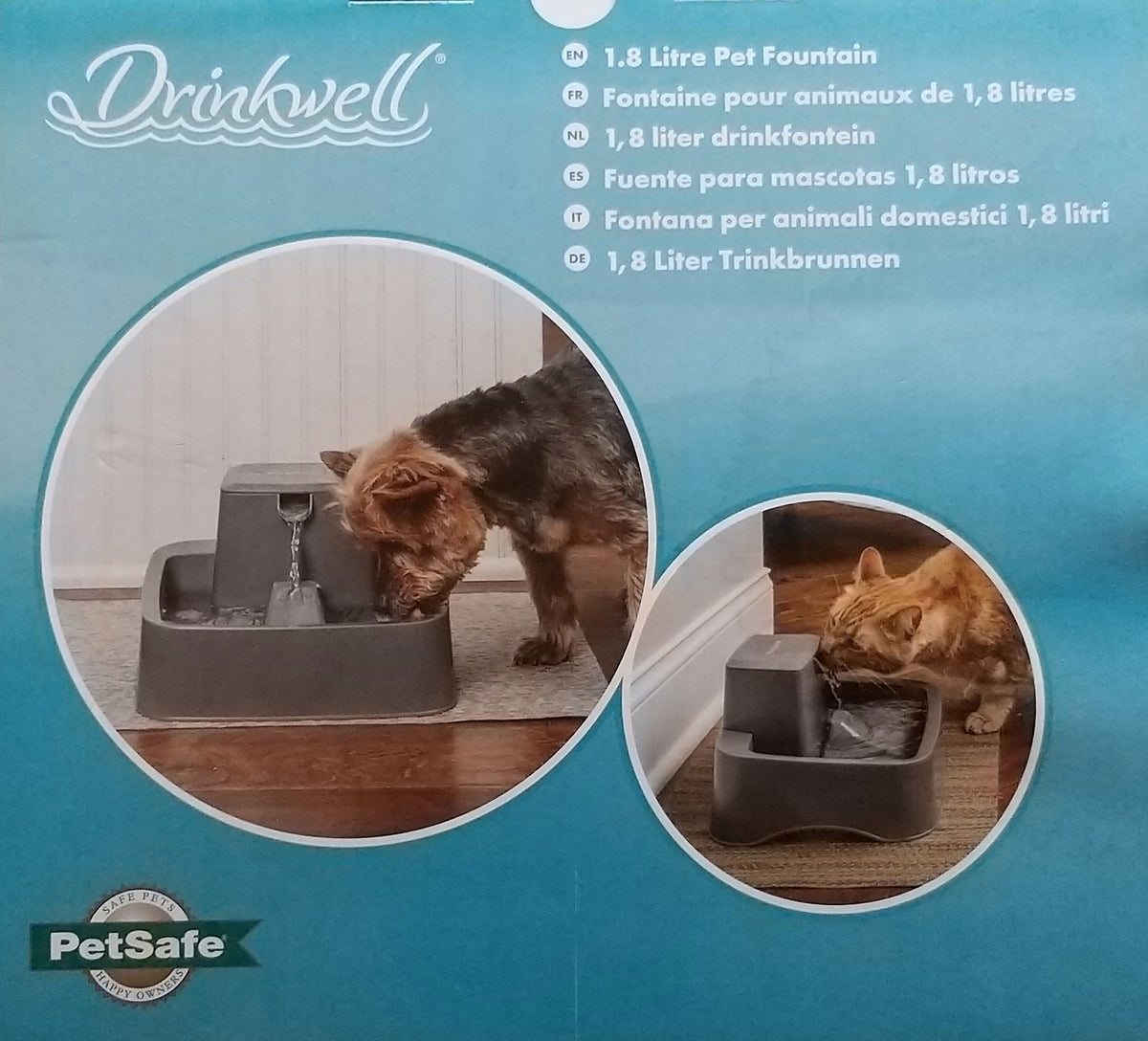 Fountain waterer 1.8L PWW19-16794 PetSafe dog cat