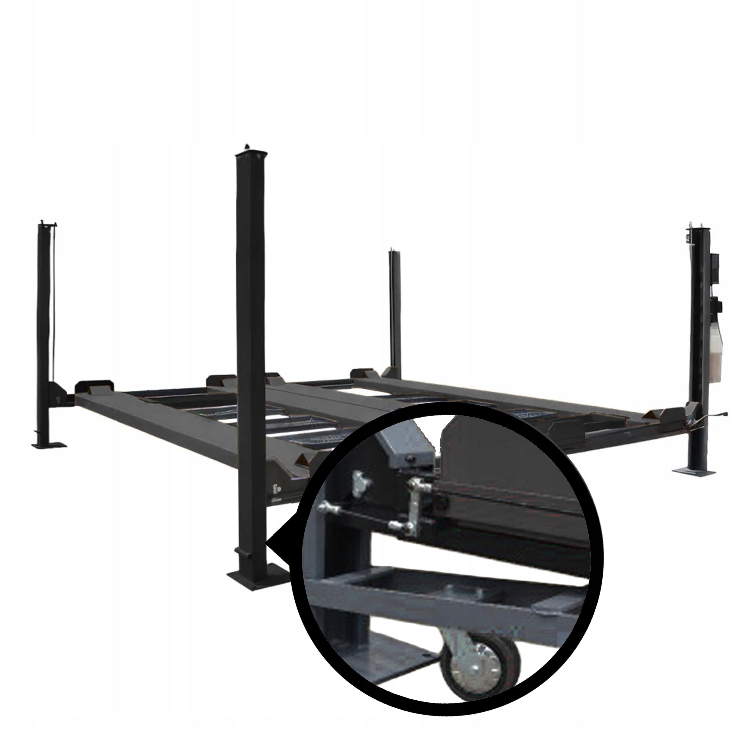 Four Column Parking Lift Mobile Two Cars 4200KG ETGE-4200D Manufacturer code ETGE-4200D