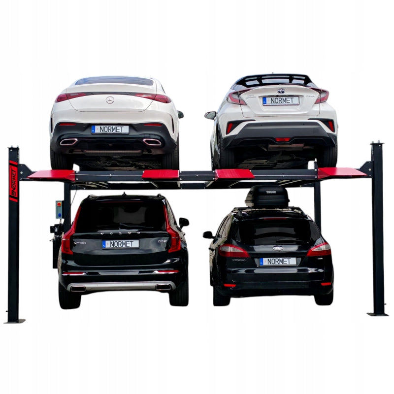 Four-column lift NORMET PK4-CARPARKTWIN Manufacturer code PK4-CARPARKTWIN