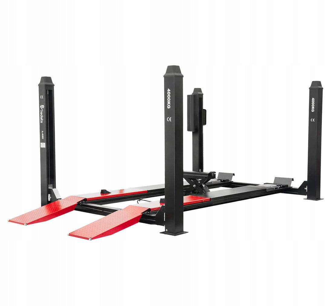 Four-column lift for automotive geometry Redats L-460 5,5 Tony Brand Redats