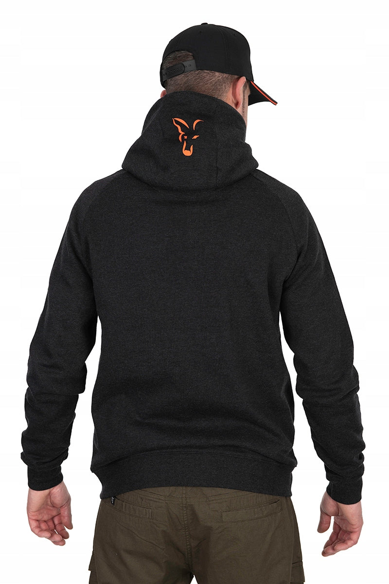 Fox Collection LW Hoody Black Orange Size XXL Sweatshirt Manufacturer code CCL194