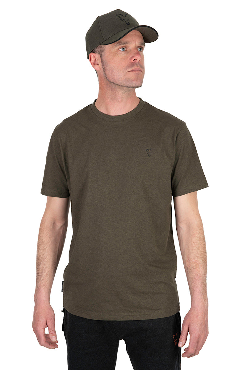 Fox Collection T Green Black r.M T-Shirt Color green
