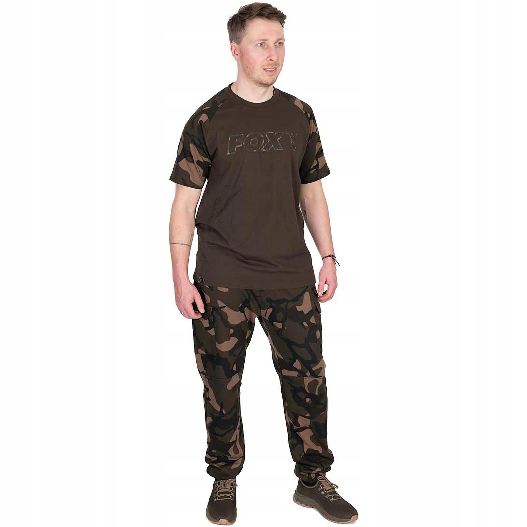 Fox Khaki Camo Outline T M T-Shirt Size M