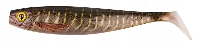 Rubber Fox Rage Pro Shad Natur 18cm Hecht 
