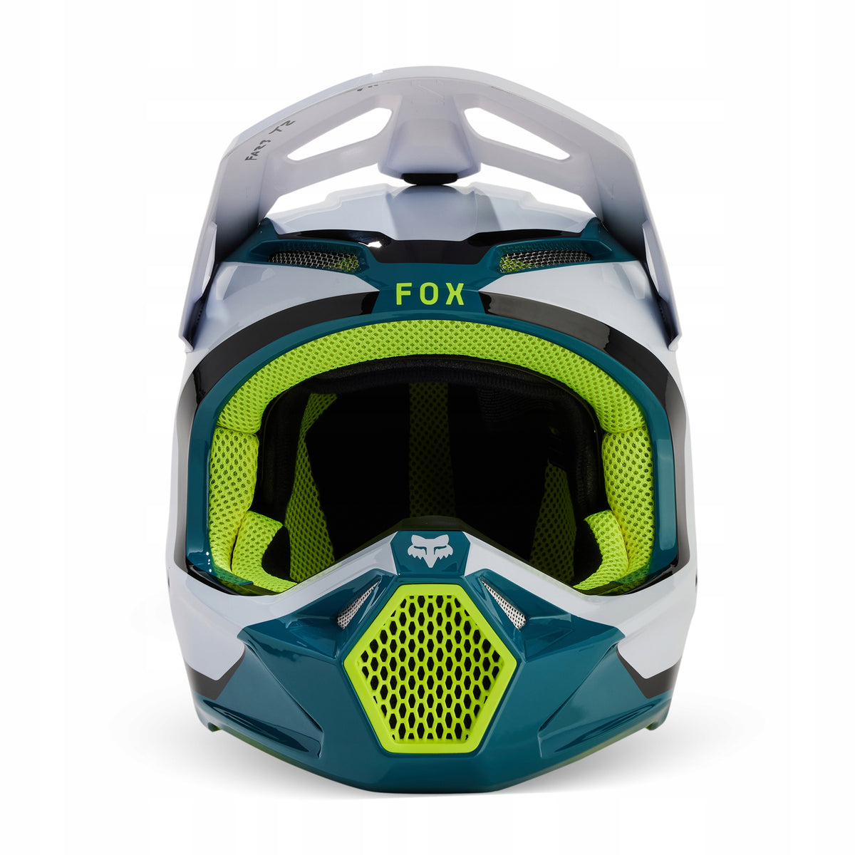 Fox V1 Nitro Maui Blue L Motorcycle Helmet Manufacturer's catalog number 285489