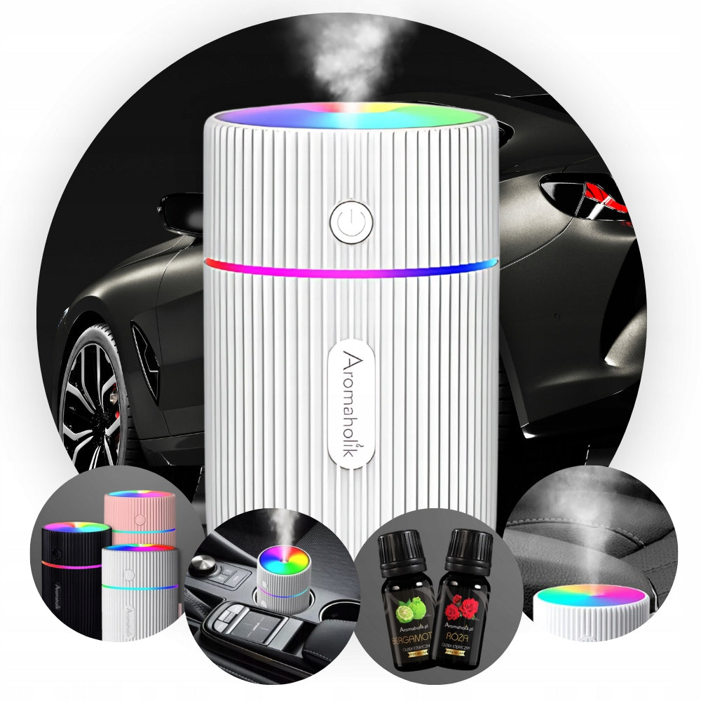 Fragrance Diffuser for Car USB LED Car Humidifier Packaging status original