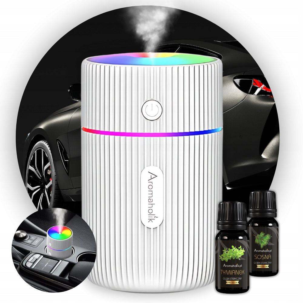 Fragrance Diffuser for Car USB LED Car Humidifier