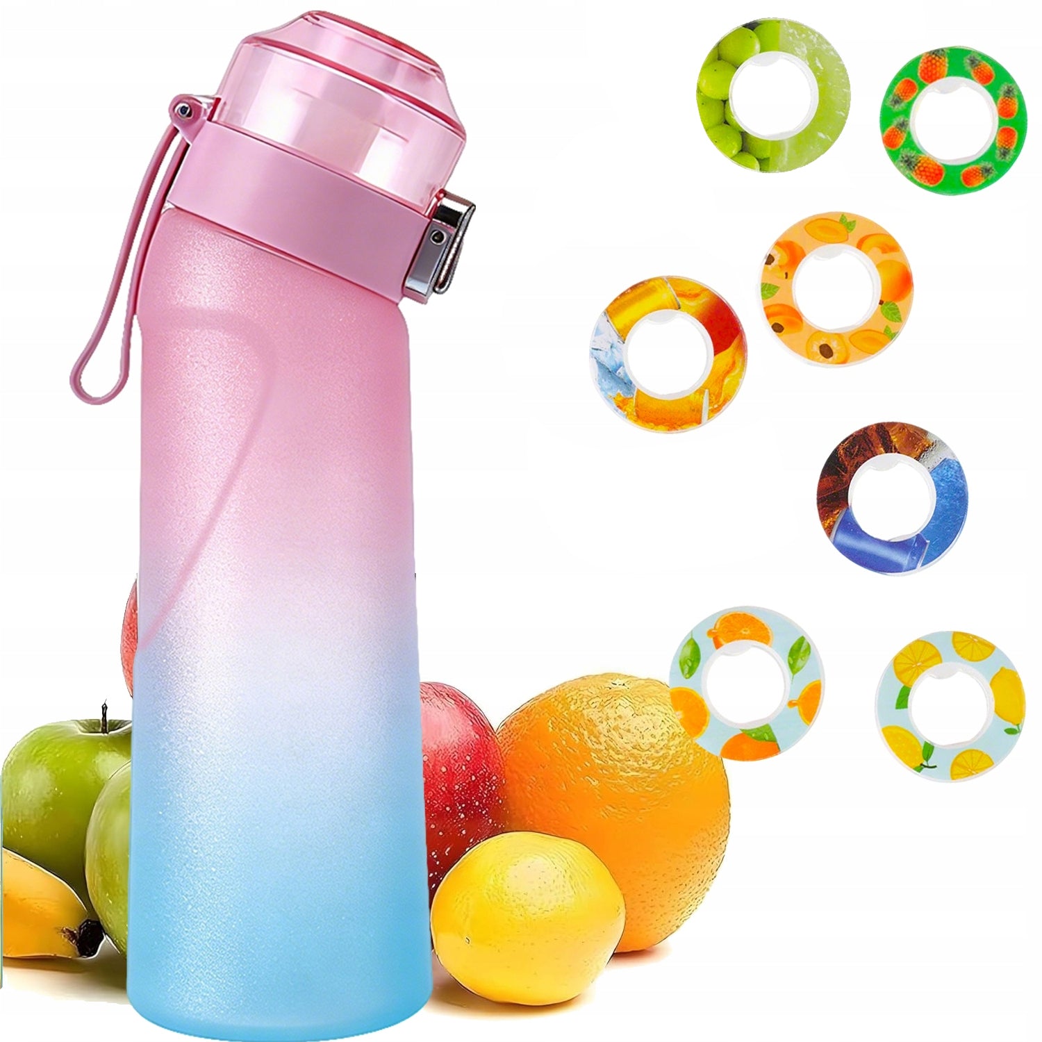 Fragrance Mug 650ml Scented Water Bottle 7Tastes for Hiking