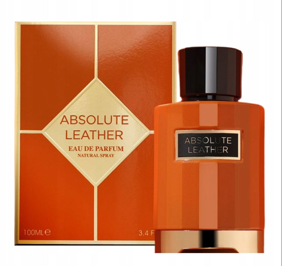 Fragrance World Absolute Leather Arabic Perfume Unisex 100 ml EDP Packaging status original