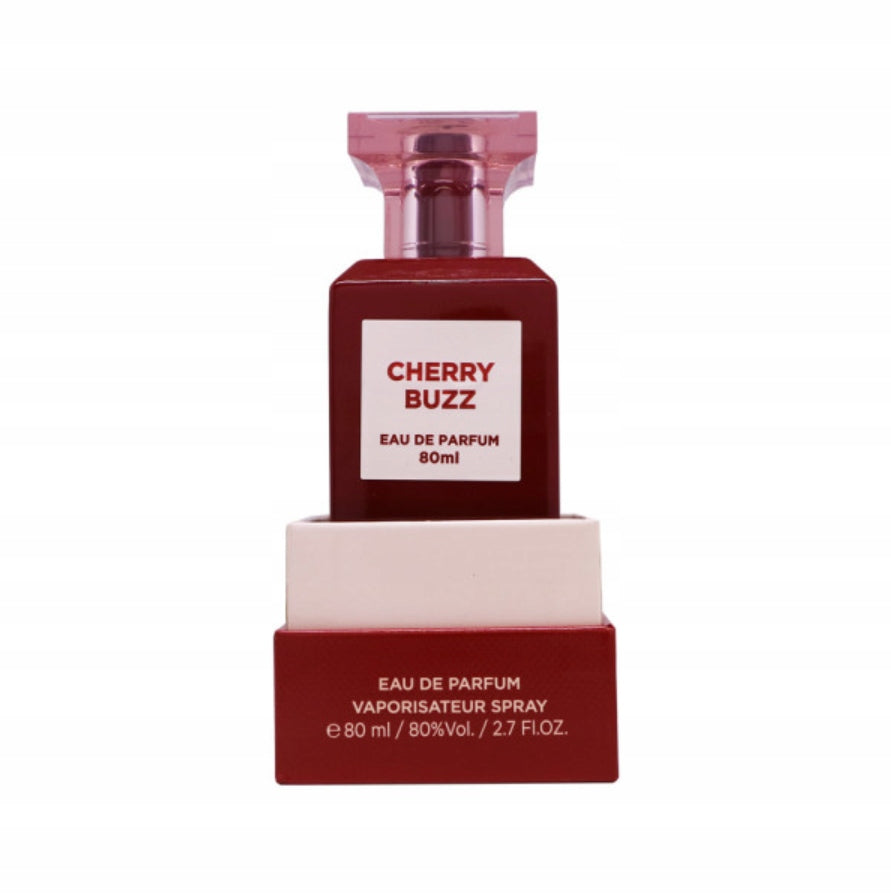 Fragrance World Cherry Buzz Arabic Perfume for Women and Men 80ml EDP Brand Fragrance World