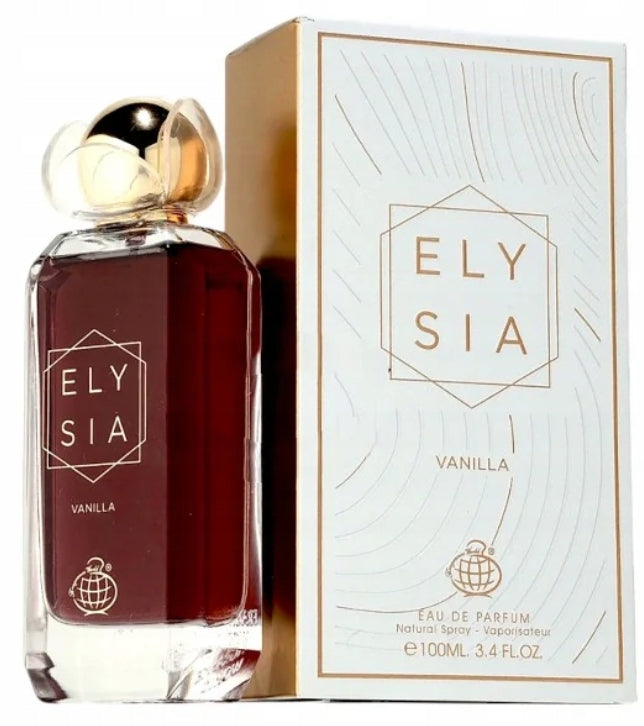 Fragrance World Elysia Vanilla 100ml EDP Perfumed Water Perfume
