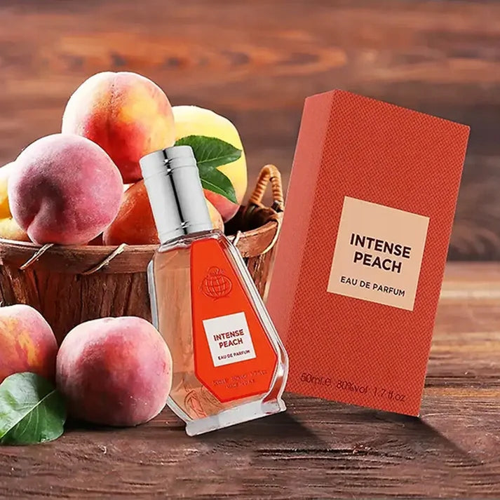 Fragrance World INTENSE PEACH 50ml+FREEBIE! Brand Fragrance World