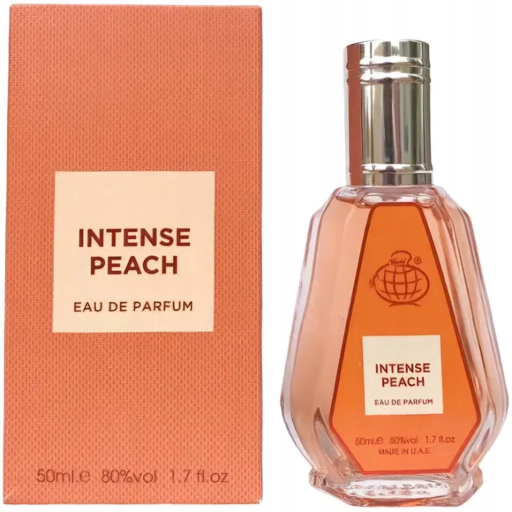 Fragrance World INTENSE PEACH 50ml+FREEBIE! Packaging status original