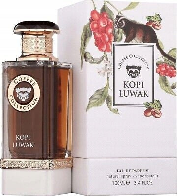 Fragrance World Kopi Luwak 100 ml EDP unisex women's Packaging status original