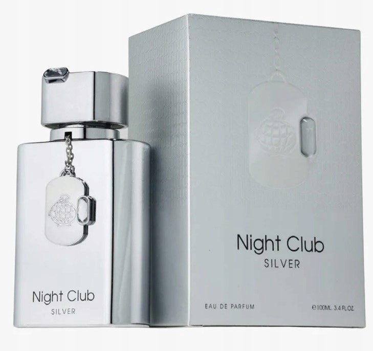 Fragrance World Night Club Silver 100 ml EDP Packaging status original