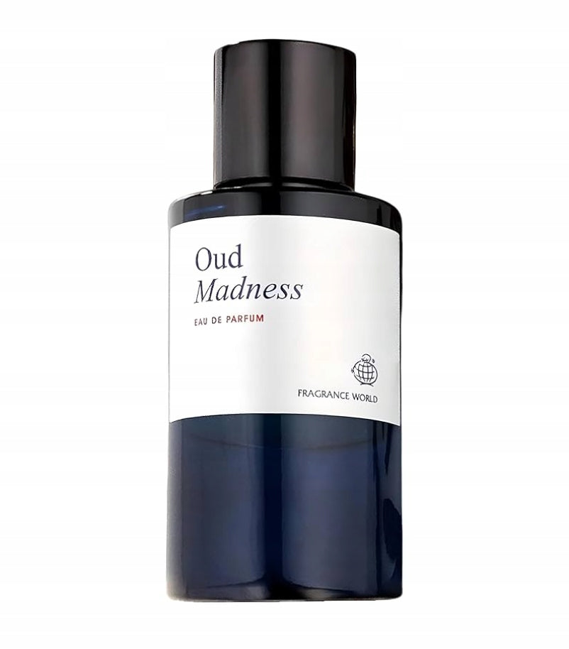 Fragrance World Oud Madness Arabic Perfume for Women and Men 60 ml ED Packaging status original