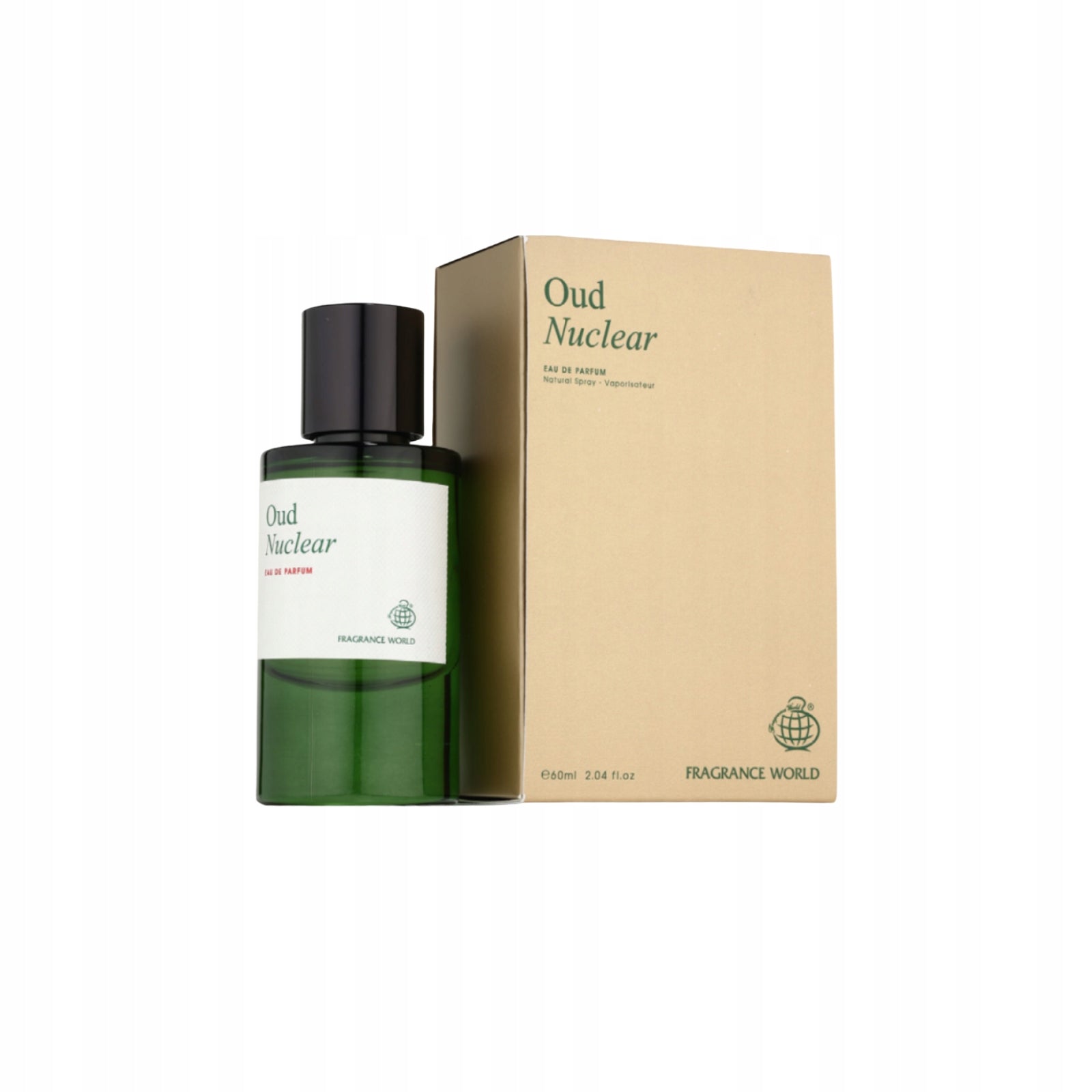 Fragrance World Oud Nuclear EDP Eau de Parfum Arabic Perfume 60 ml Brand Fragrance World