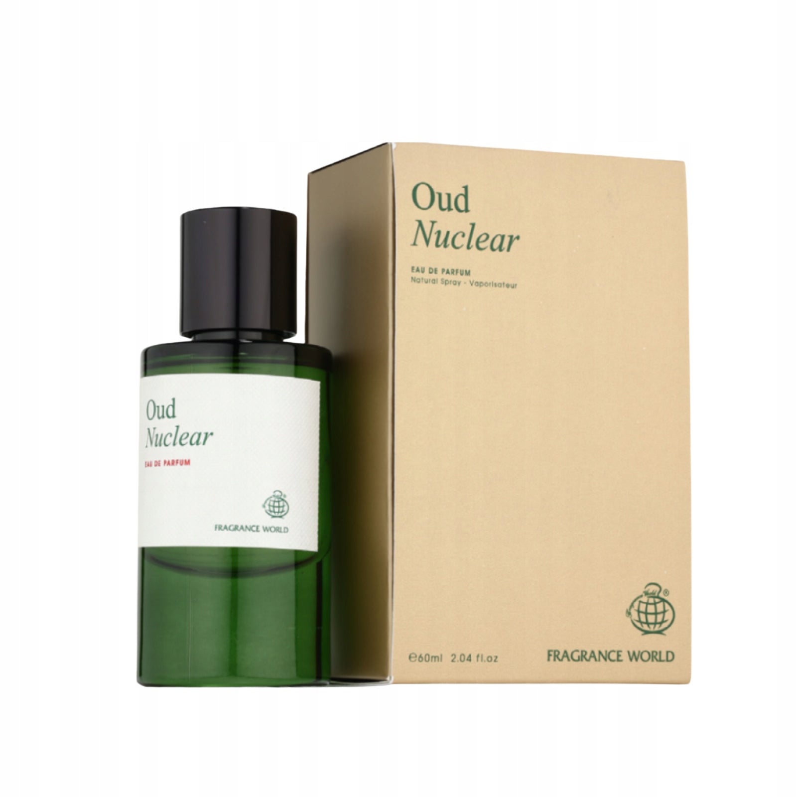 Fragrance World Oud Nuclear EDP Eau de Parfum Arabic Perfume 60 ml